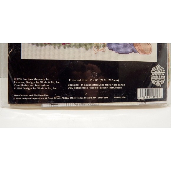 Janlynn Precious Moments Serenity Prayer Boy 131-71 Counted Cross Stitch Kit - Picture 2 of 9